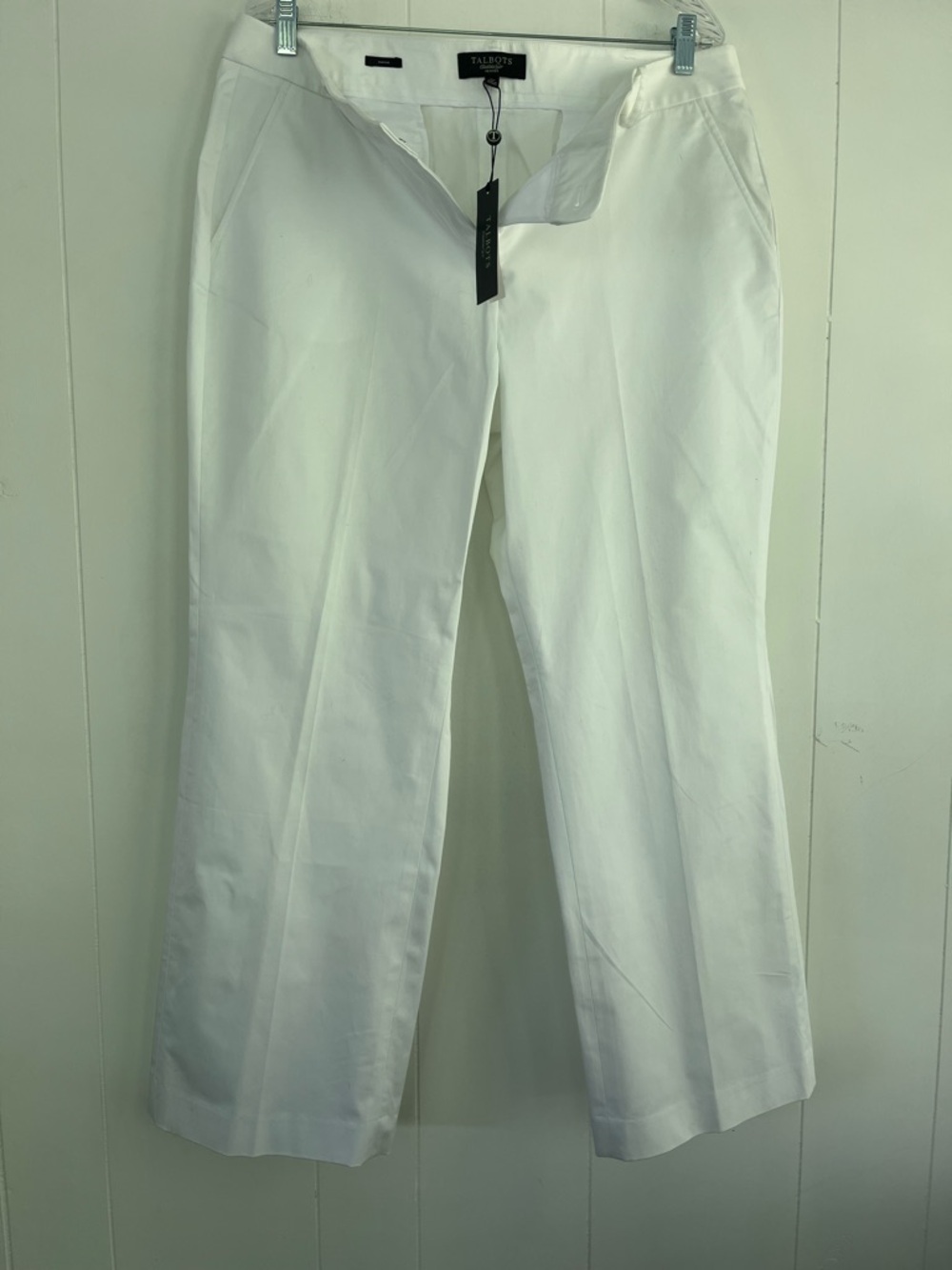 NWT Talbots Petites  SIGNATURE White Women's Pants Trousers Size 16 P - Picture 8 of 15
